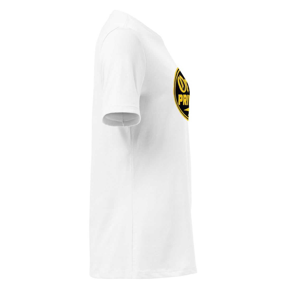 Women's Black & Gold Motorcycle Tee | Original Privateer