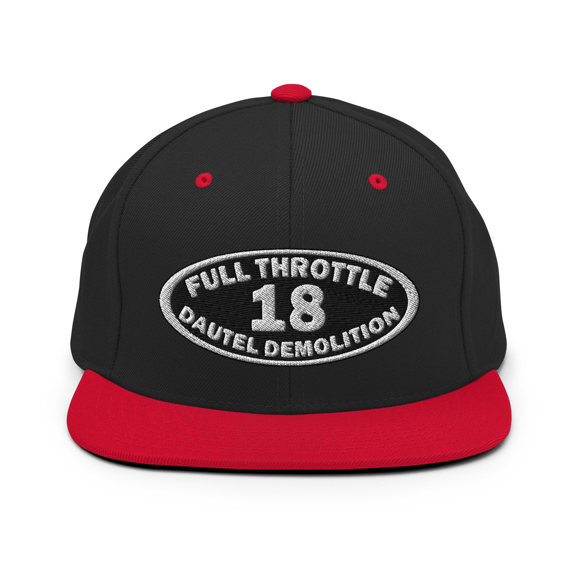 Full Throttle Dautel Oval Snapback Hat