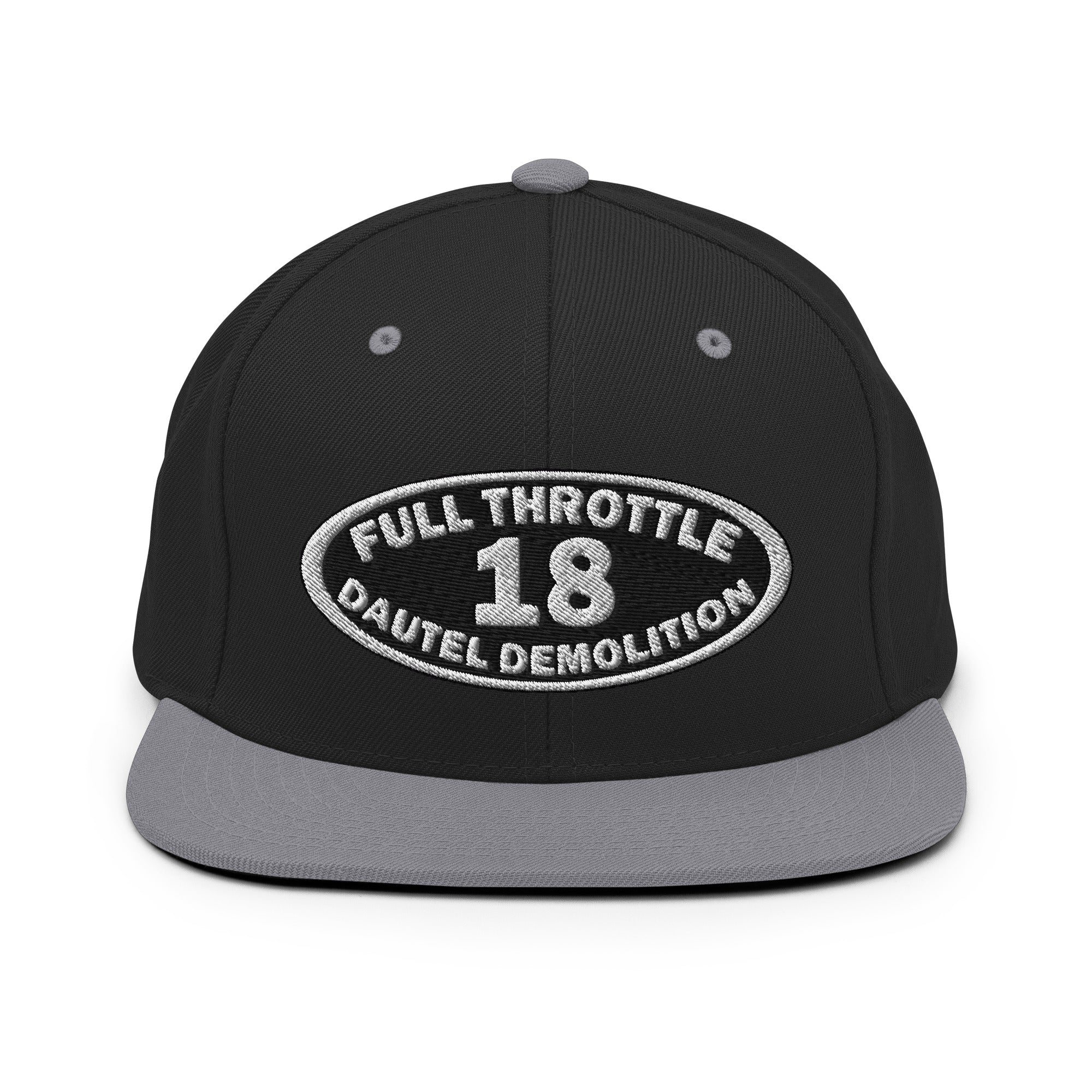 Full Throttle Dautel Oval Snapback Hat