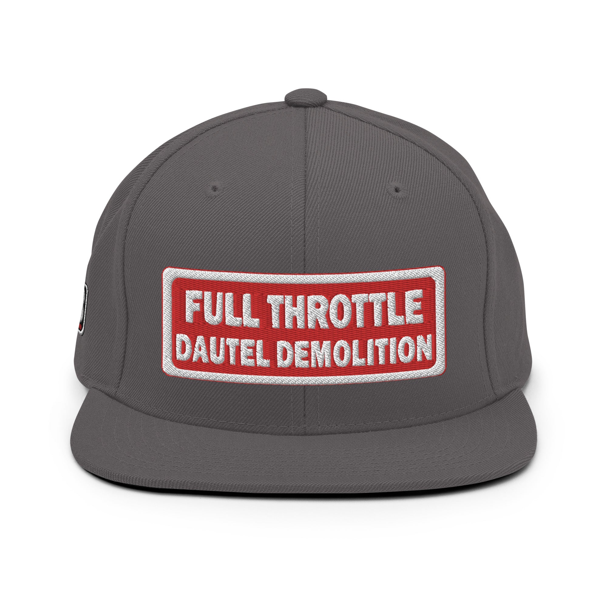 Full Throttle Red/Wh Snapback Hat