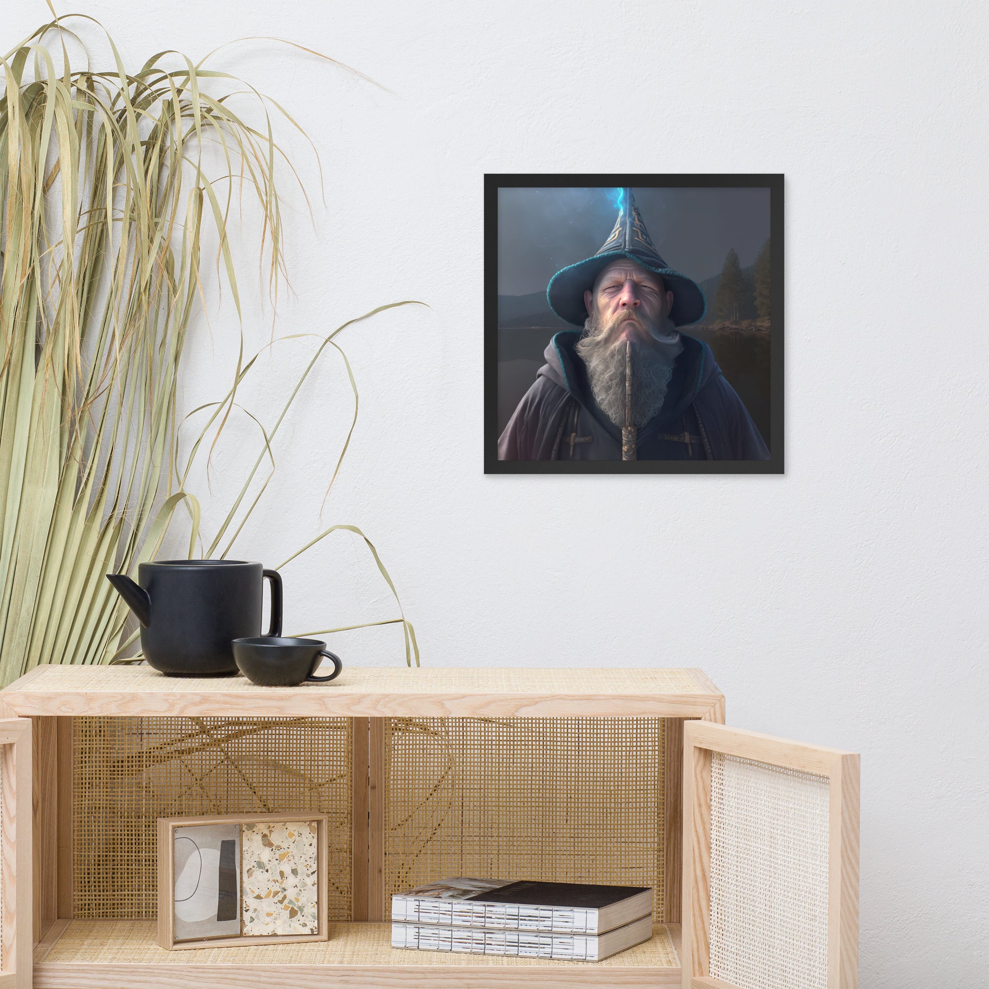 The Wizard Framed poster