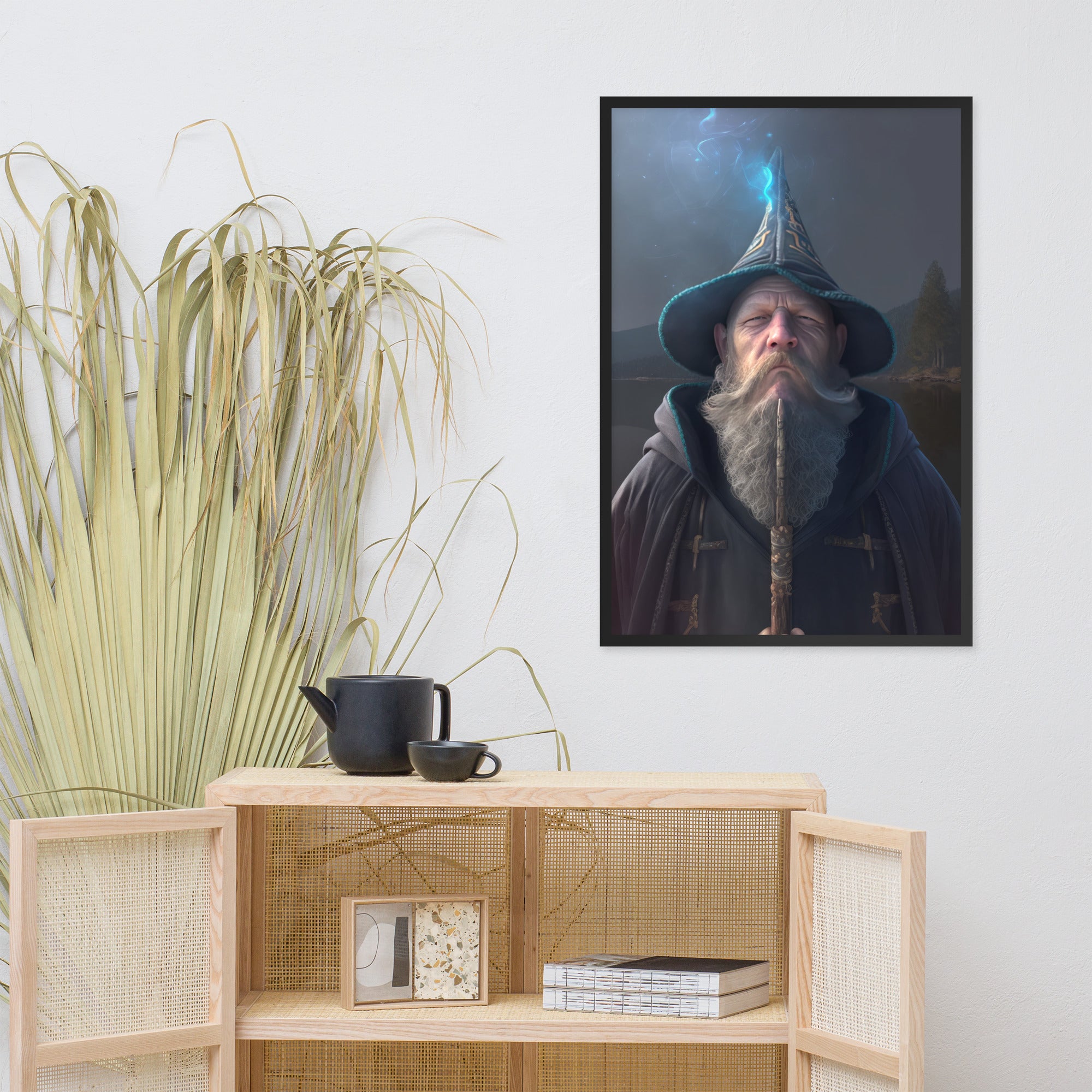 The Wizard Framed poster