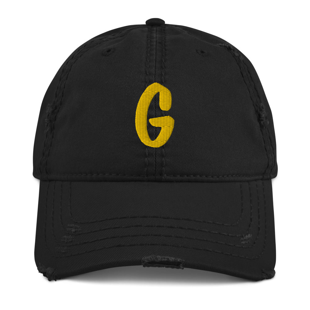 Goodland Cowboys G gld Distressed Dad Hat