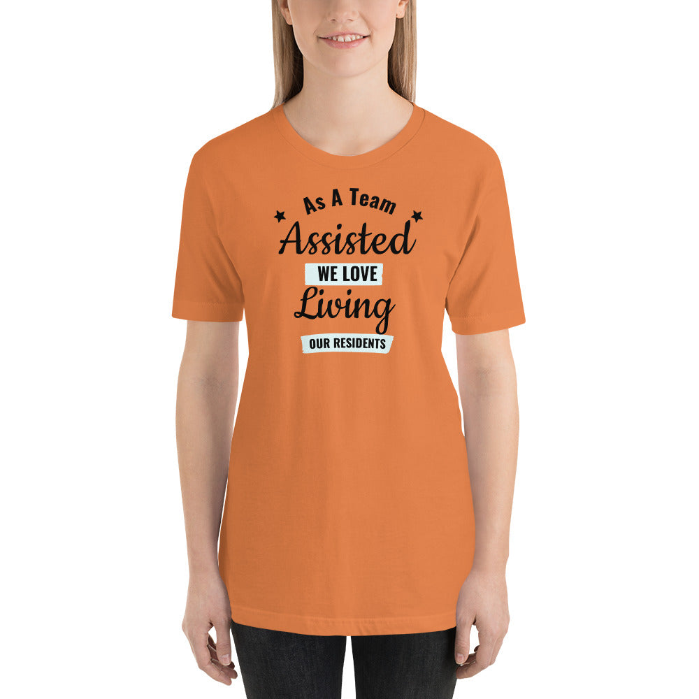 Assisted Living Team - Short-Sleeve Unisex T-Shirt