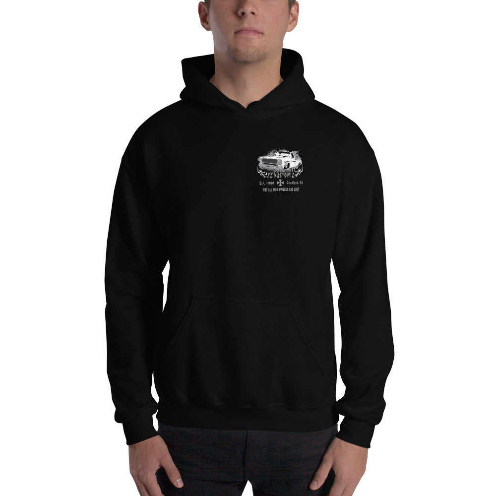 Square Body Dropped Chevy Hooded Sweatshirt