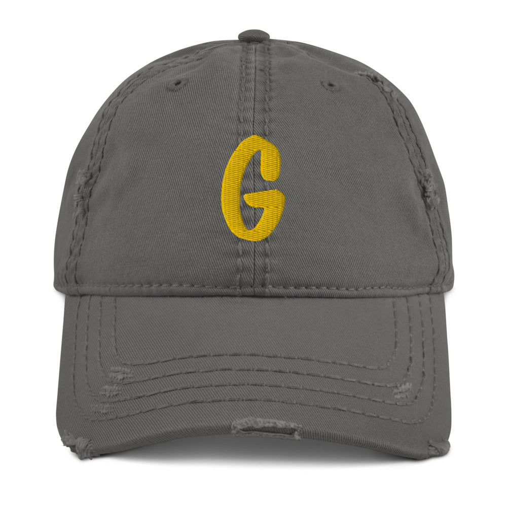 Goodland Cowboys G gld Distressed Dad Hat