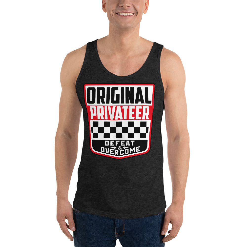 Risk Takers Defeat & Overcome Unisex Tank Top