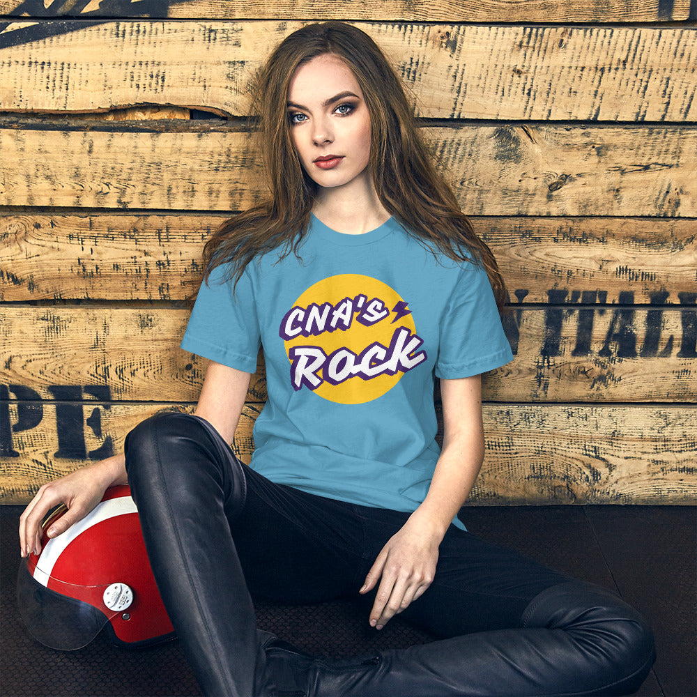 CNAs Rock - Unisex Premium T-Shirt | Bella + Canvas 3001