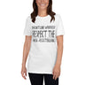 Frontline Warrior Respect Mask - Short-Sleeve Unisex T-Shirt