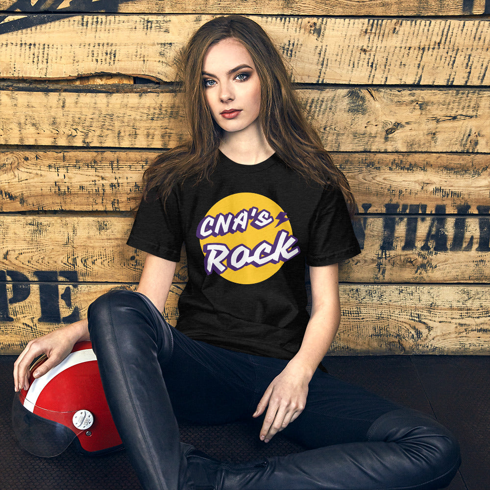 CNAs Rock - Unisex Premium T-Shirt | Bella + Canvas 3001