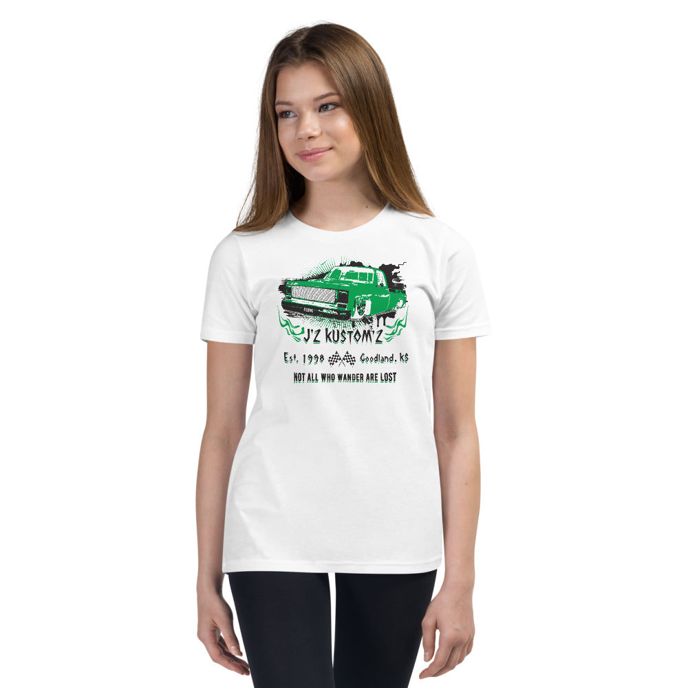 Dropped Lowered Square Body C10 Chevy Youth T-Shirt