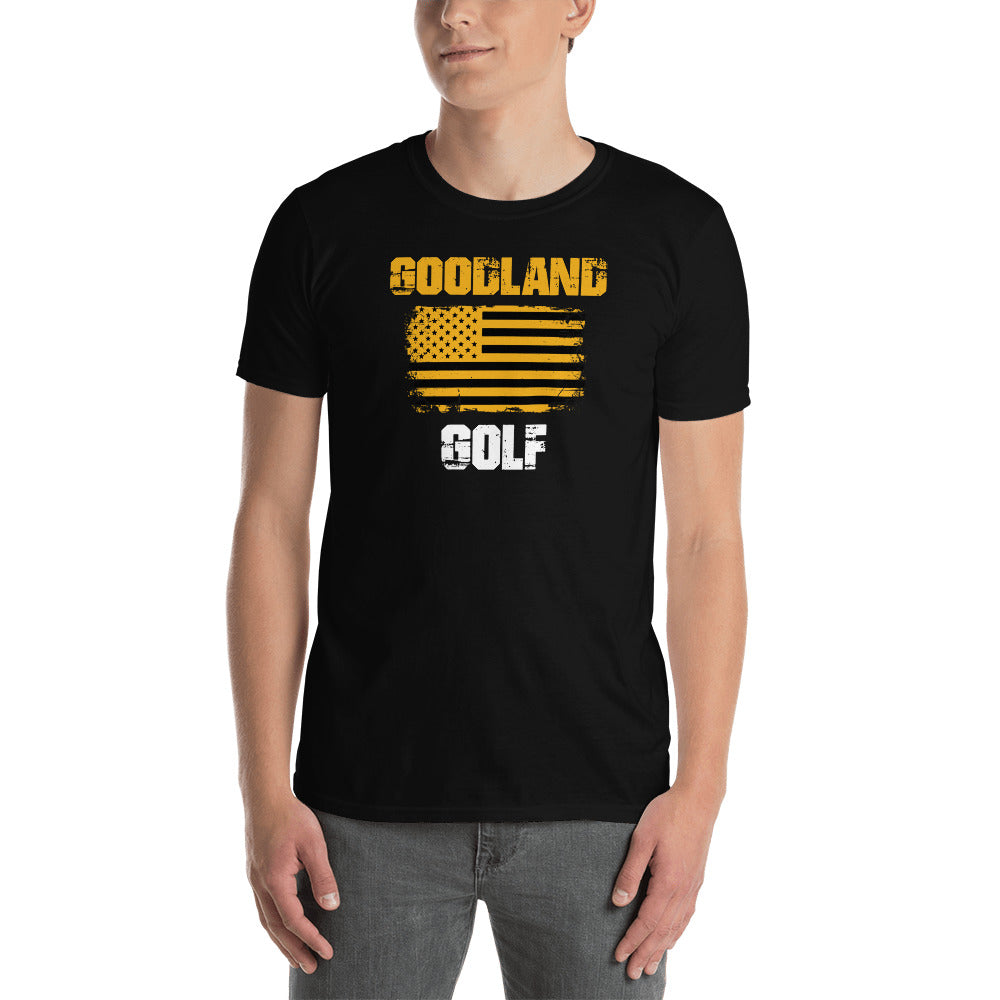 GHS Goodland Cowboys America Golf T-Shirt