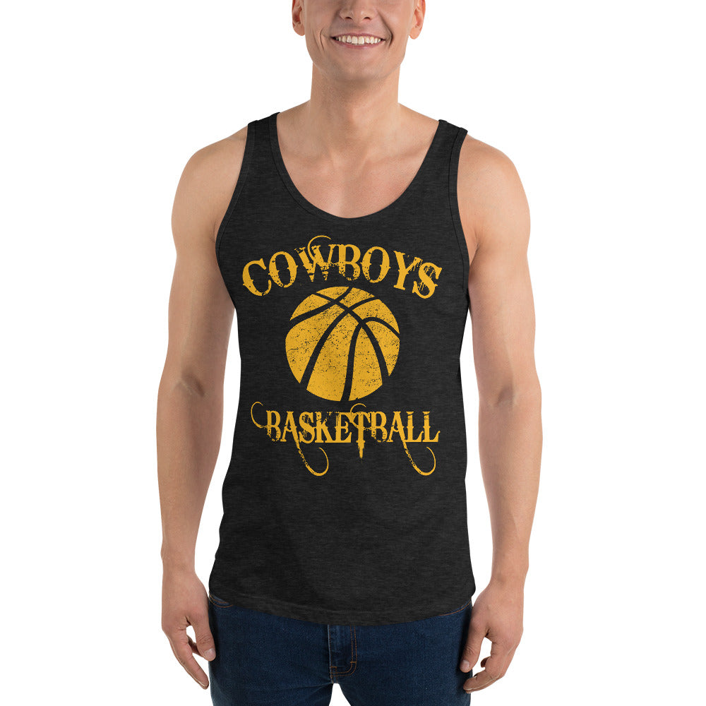 Cowboys BasketBall w/BB Unisex Tank Top