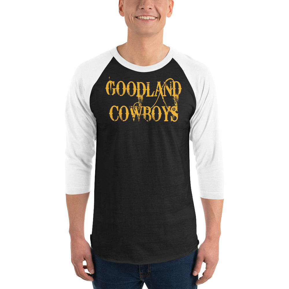 Goodland Cowboys 3/4 sleeve raglan shirt