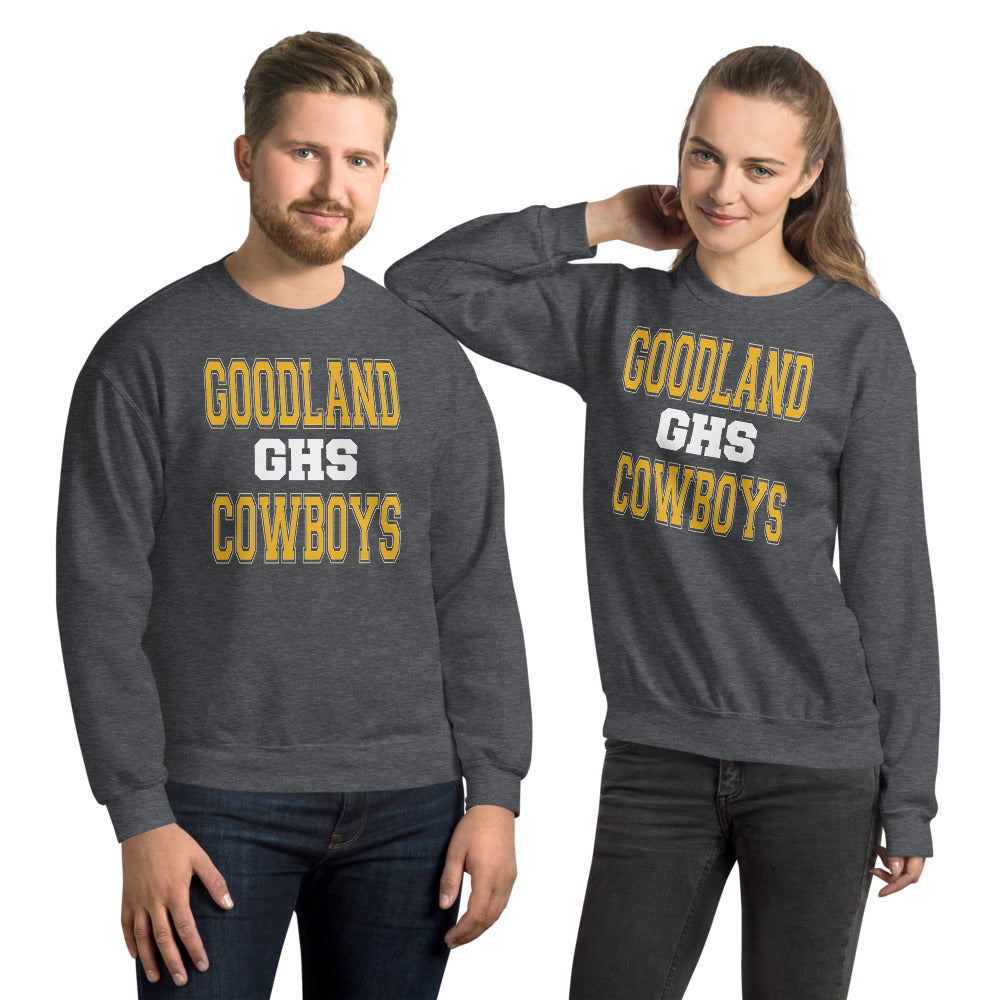 Goodland GHS Cowboys Unisex Sweatshirt