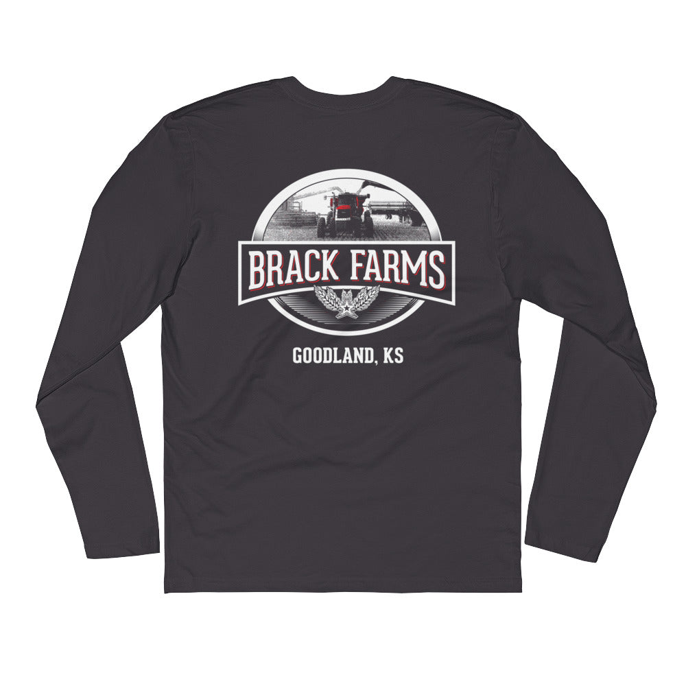 Brack Farms - Long Sleeve Fitted Crew