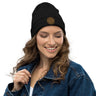 Live Life Seek Adventure Organic ribbed beanie