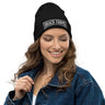 BRACK FARMS Organic ribbed beanie