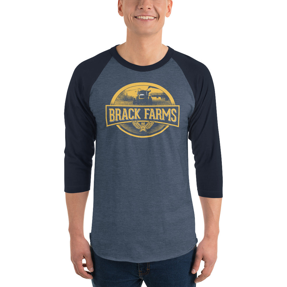 Brack Farms 3/4 sleeve raglan shirt