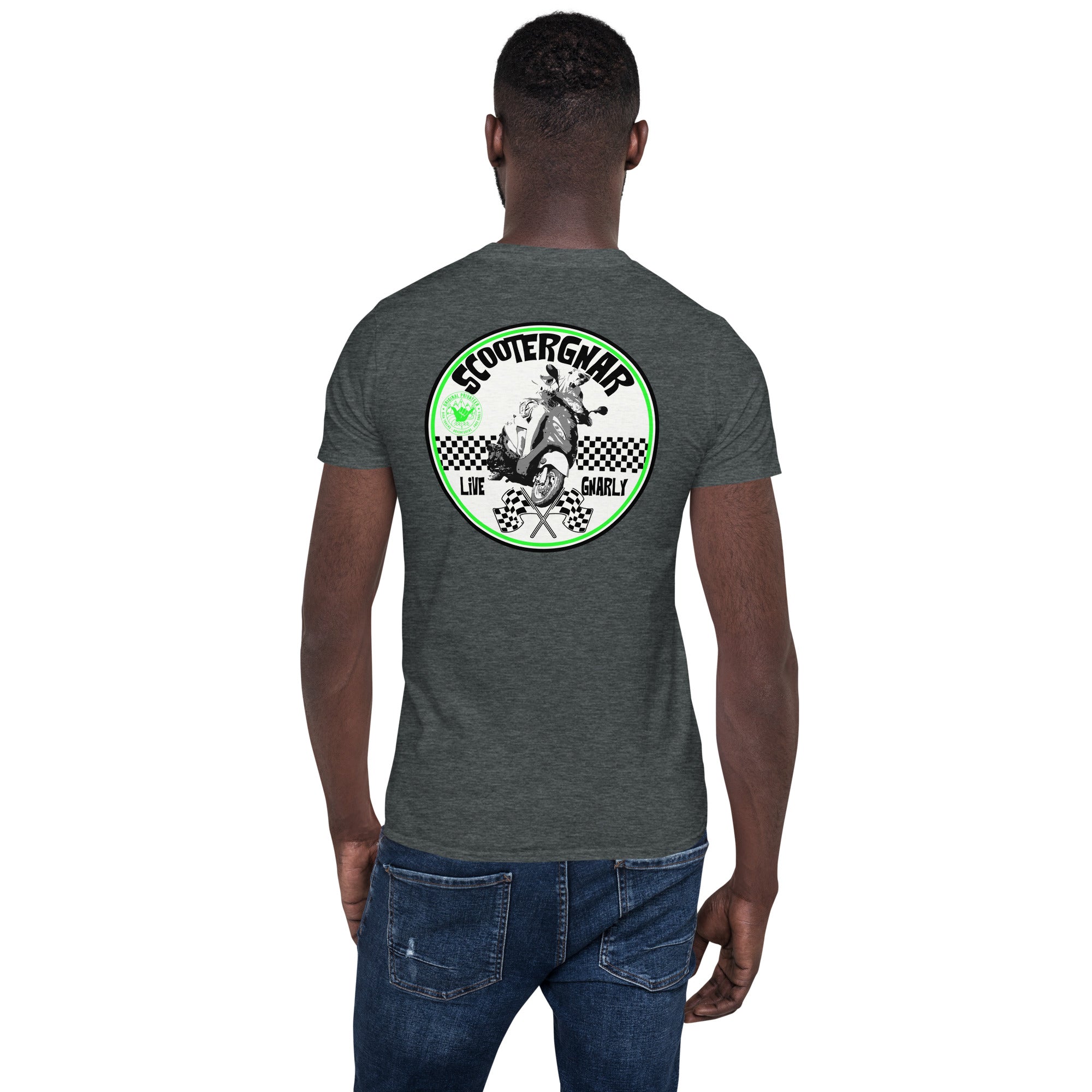 Scooter & Vespa Riders Live Gnarly Unisex T-Shirt