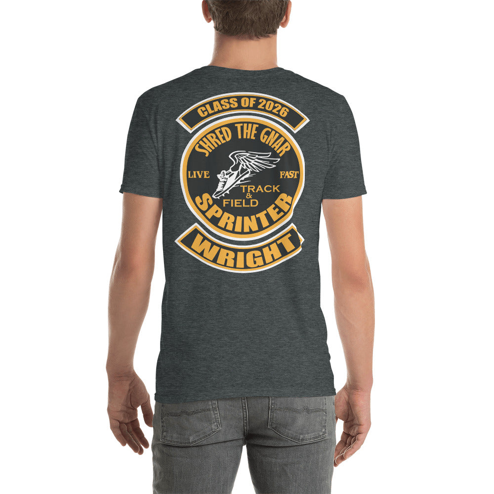 Sprinter BLK Top Bottom Rockers Unisex T-Shirt