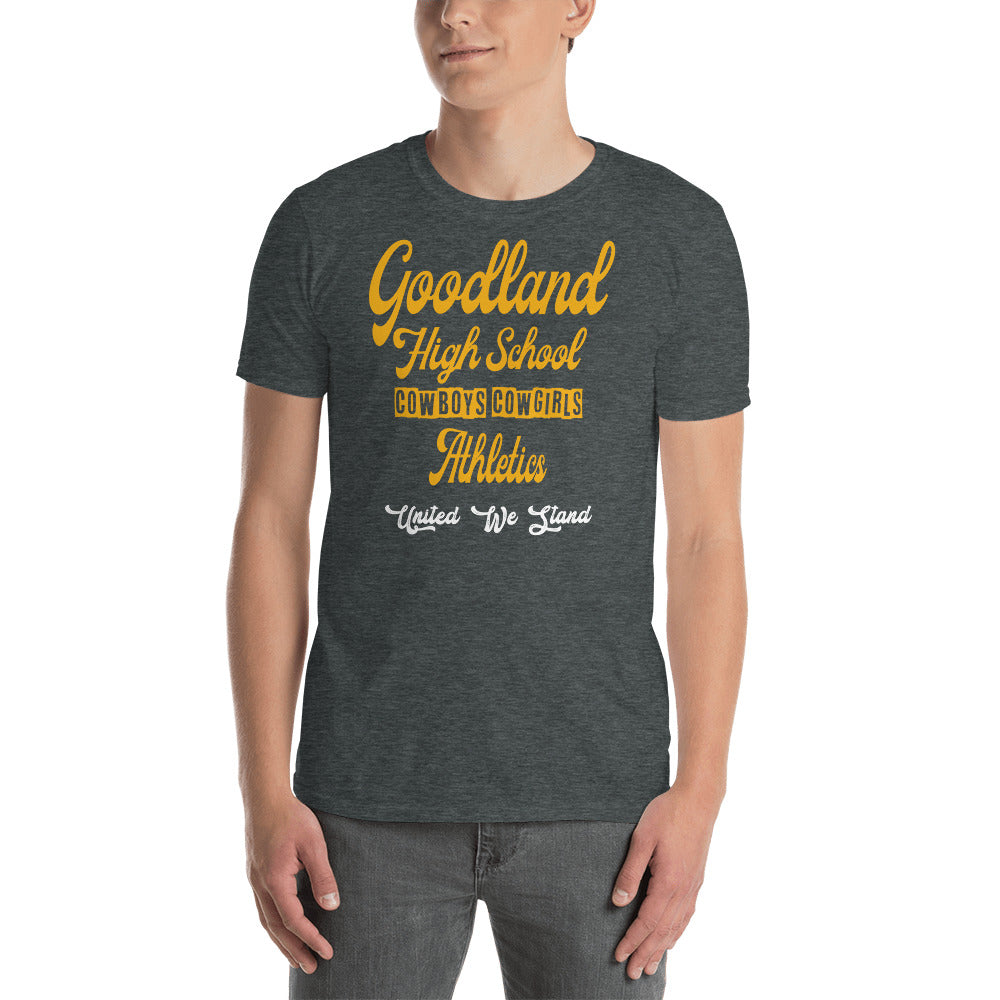 Goodland HS Athletics Gold Unisex T-Shirt
