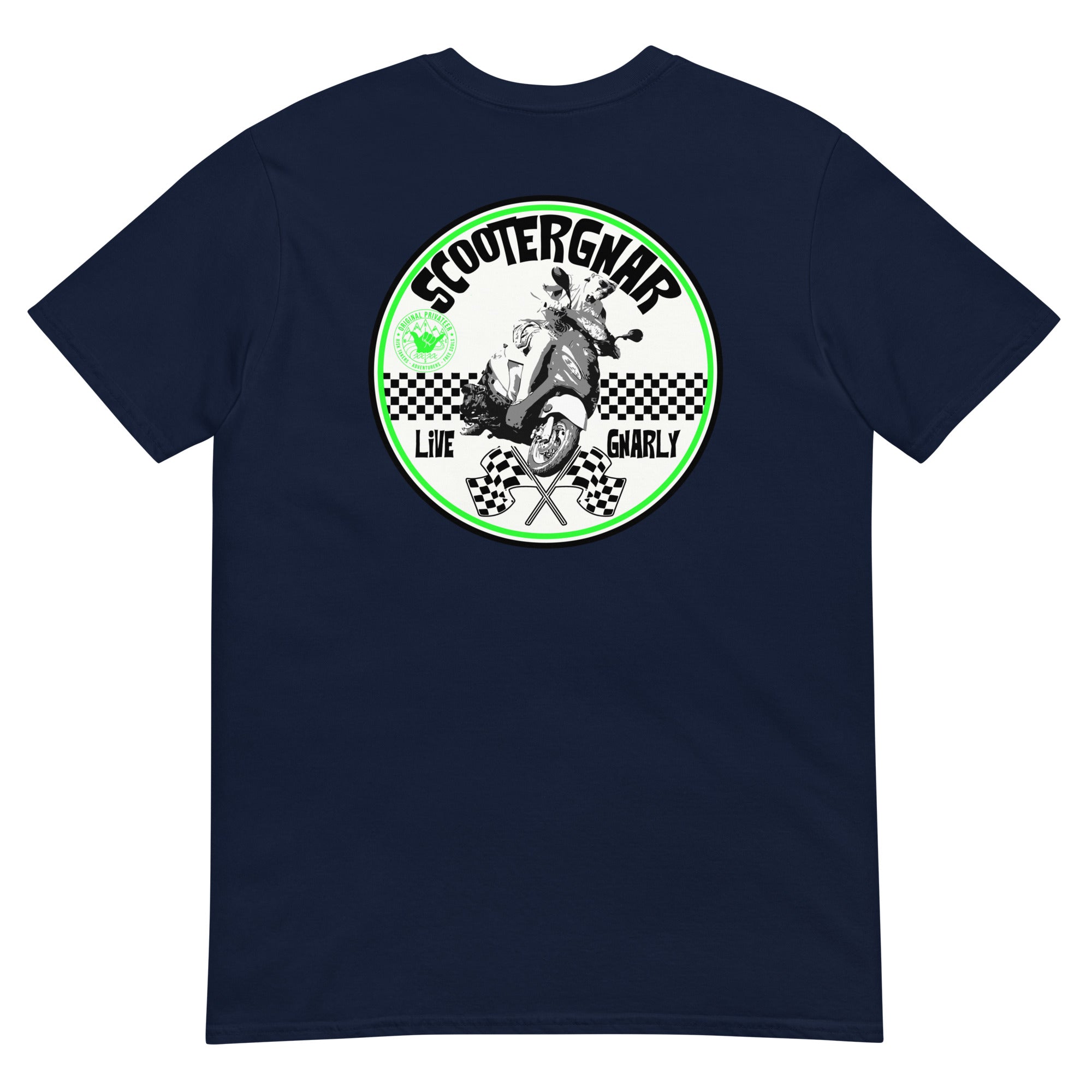 Scooter & Vespa Riders Live Gnarly Unisex T-Shirt