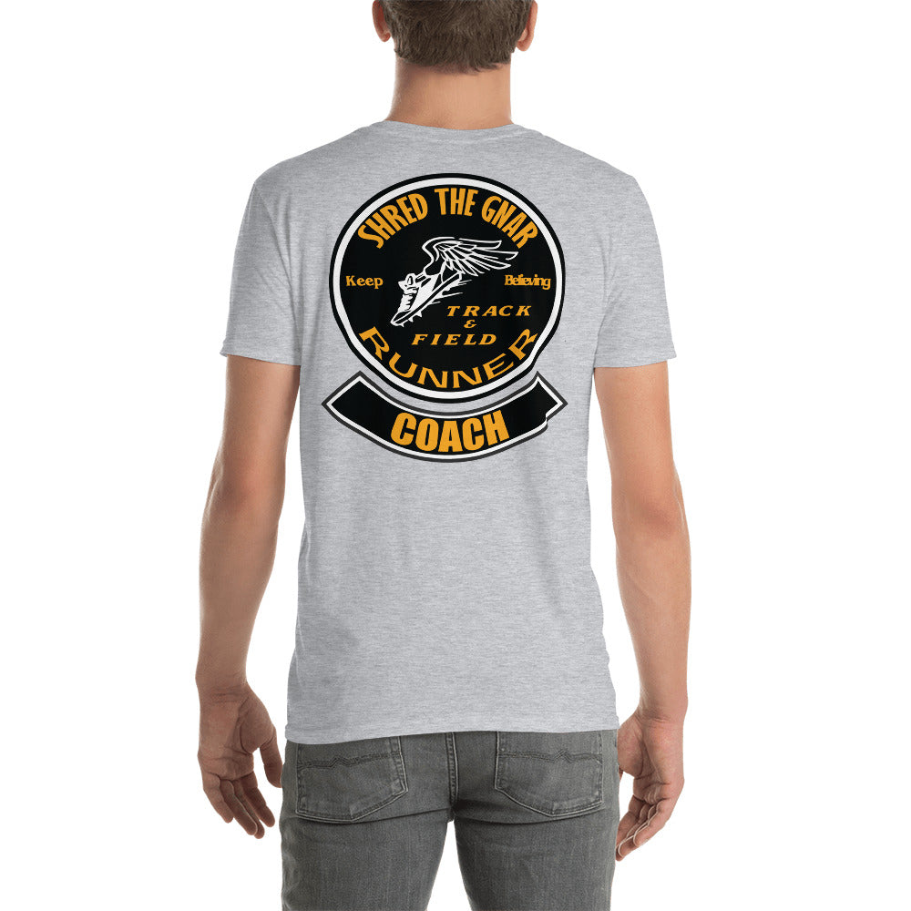 Track & Field Wings BLK Short-Sleeve Unisex T-Shirt