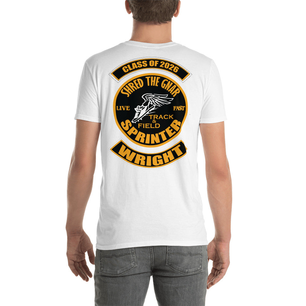 Sprinter BLK Top Bottom Rockers Unisex T-Shirt
