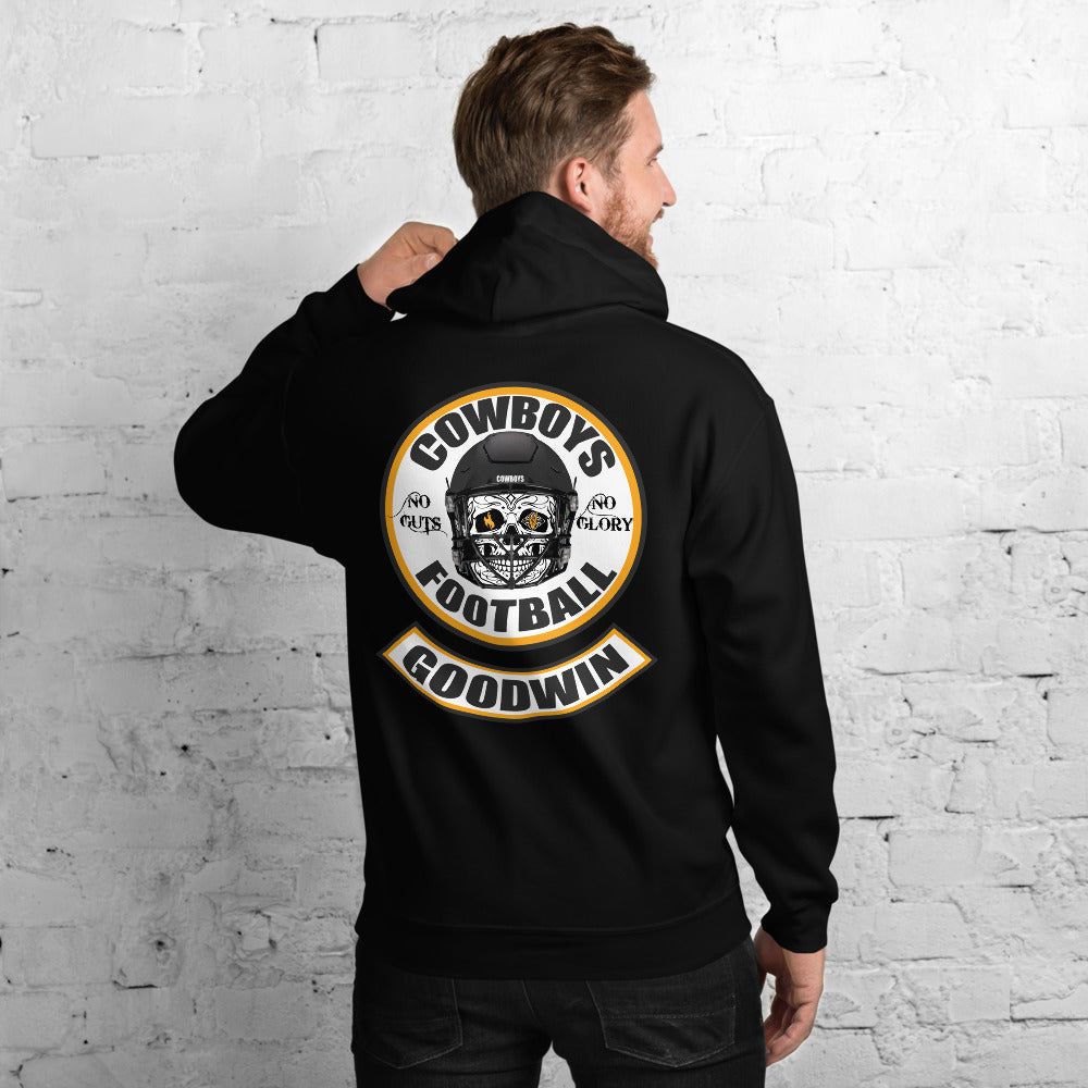 Cowboys Football Helmet Unisex Hoodie – Original Privateer