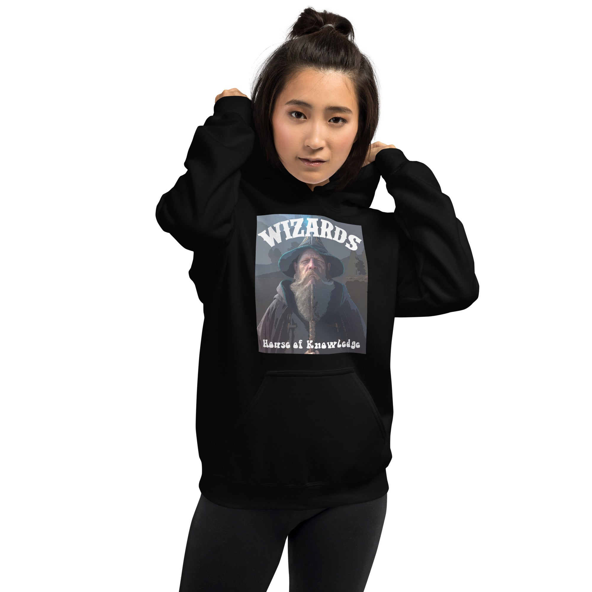 Wizards House of Knowledge v2 Unisex Hoodie