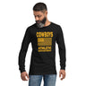 Cowboys Flag Athletic Department Unisex Long Sleeve Tee