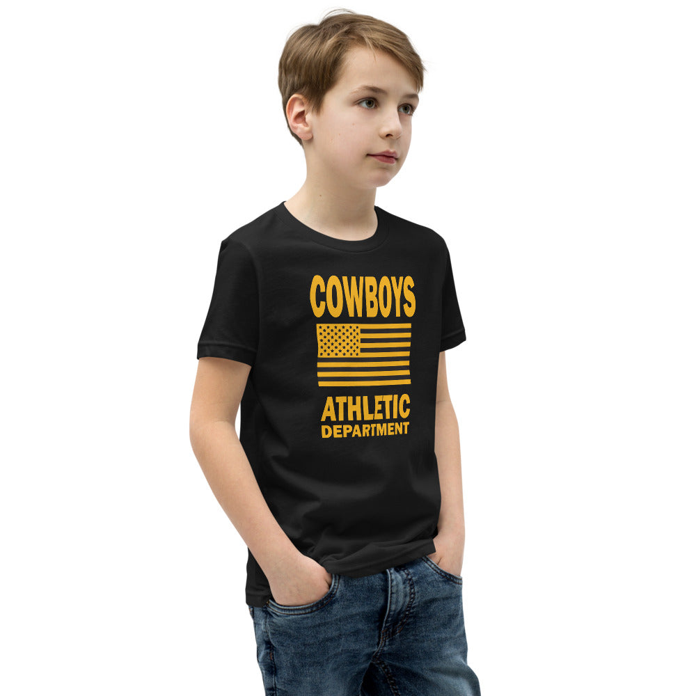 Cowboys Flag Athletic Department Youth T-Shirt