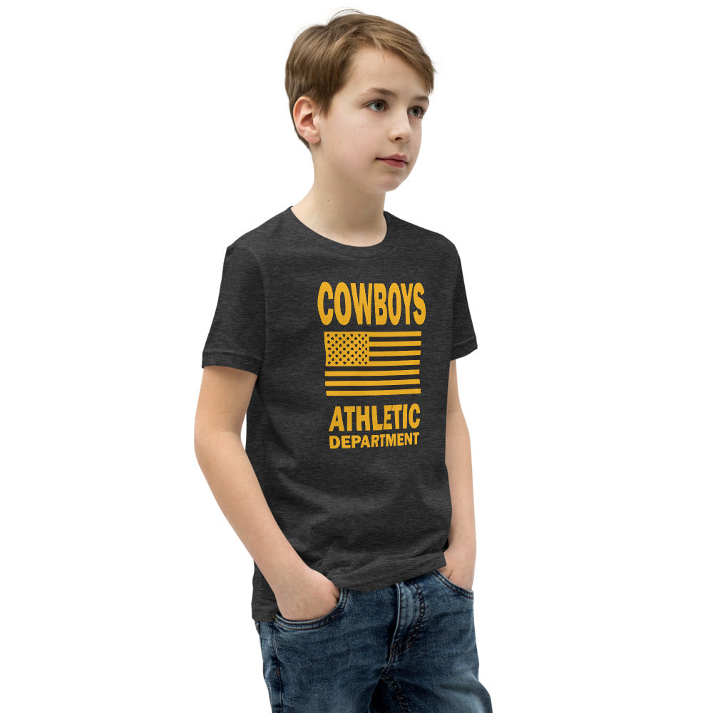 Cowboys Flag Athletic Department Youth T-Shirt